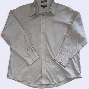 Croft & Barrow Classic Gray Dress Shirt